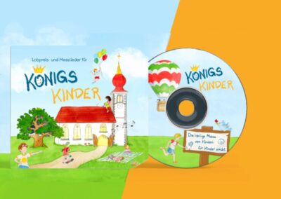 Königskinder: CD-Cover en booklet